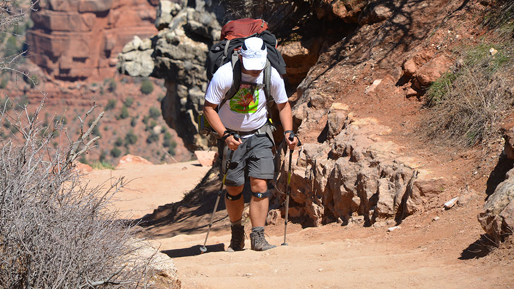 Crossing the canyon this month? Here on Grand Canyon trails, uphill travelers have the right-of-way.  Why? They are often fatigued and working hard to maintain their balance and pace.  

—More Trail Courtesy Tips > go.nps.gov/courtesy (709) #GrandCanyon #Hiking #Arizona