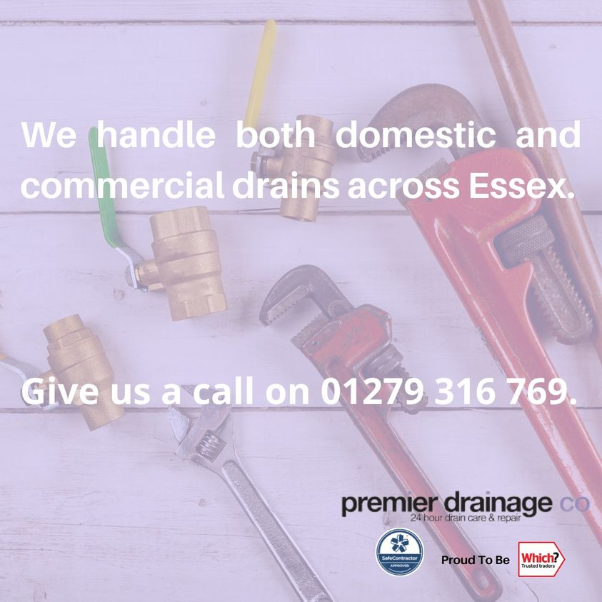 PremierDrainage's tweet photo. No Matter If The Problem Is Domestic Or Commercial We Can Help.
Call Today On 01279 316 769. https://t.co/0xcZ8VRWS7