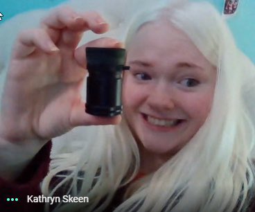 FCPS Hearing & Vision (@dhhbvi_fcps) on Twitter photo Langley High School senior, Kathryn Skeen, proudly holds up her monocular (low vision device) has had & consistently uses, since kindergarten! CHEERING Kathryn on as she and her monocular make their way to Virginia Tech in the fall! <a href="/VDBVI/">Virginia DBVI</a> <a href="/langleyfcps/">Langley High School</a> <a href="/FCPSRegion1/">FCPS Region 1</a> Langley High School senior, Kathryn Skeen, proudly holds up her monocular (low vision device) has had & consistently uses, since kindergarten! CHEERING Kathryn on as she and her monocular make their way to Virginia Tech in the fall! <a href="/VDBVI/">Virginia DBVI</a> <a href="/langleyfcps/">Langley High School</a> <a href="/FCPSRegion1/">FCPS Region 1</a>