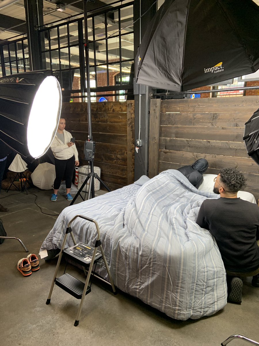 52Launch's tweet photo. Shooting a commercial and photos for @depslepwear

It’s a bustling set with everyone there, and our air mattress was deflating as we were shooting!
#52launch #depslepwear #depslep #commercial https://t.co/DaphuNO3Ef