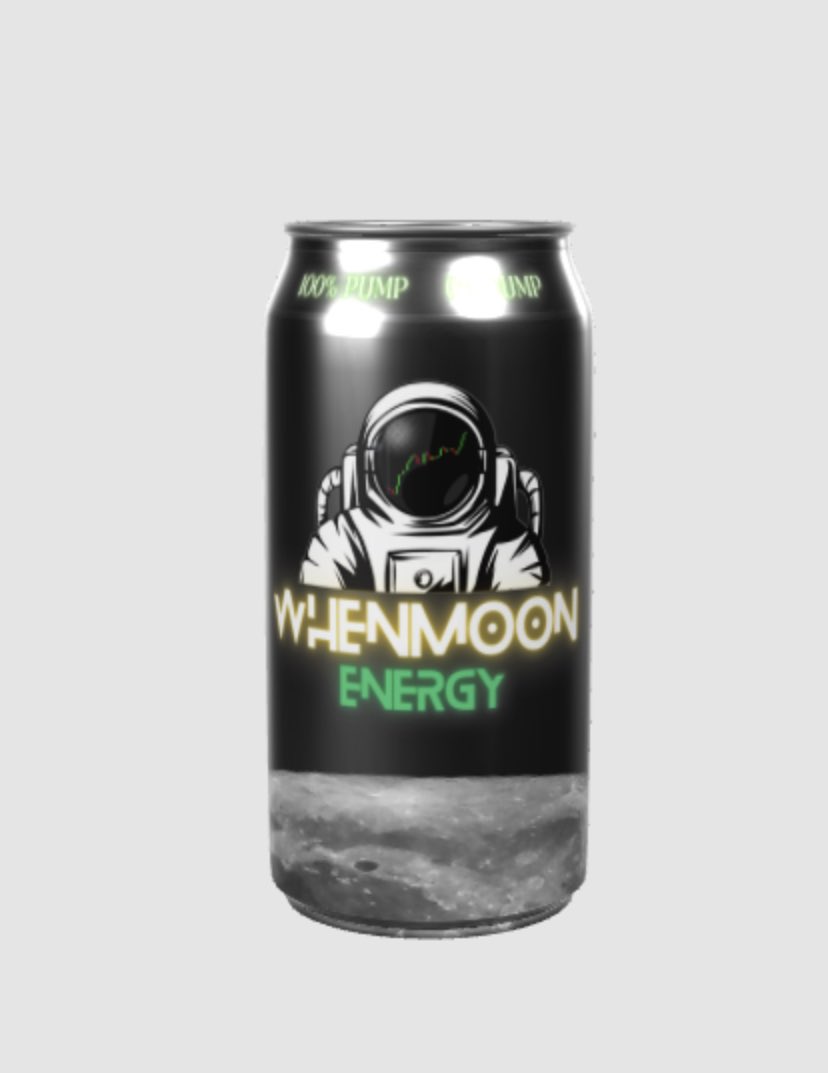 WhenMoonEnergy's tweet photo. When Moon Energy is currently in production!!! We wanted to reveal the can design to everyone!! Tell us what you think! An energy drink for the best community in the world, the #crypto community. This drink is for you! Follow us for drop dates and special discounts! https://t.co/JKxEvFa3PQ