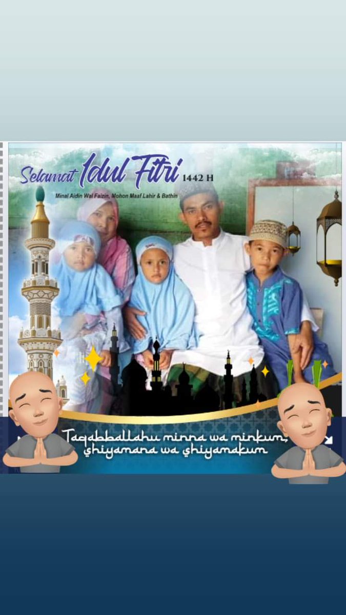 DahlanDaeng1's tweet photo. Selamat hari raya idul Fitri 1442H
Mohon Maaf Lahira Bathin https://t.co/LazQZRkSbd