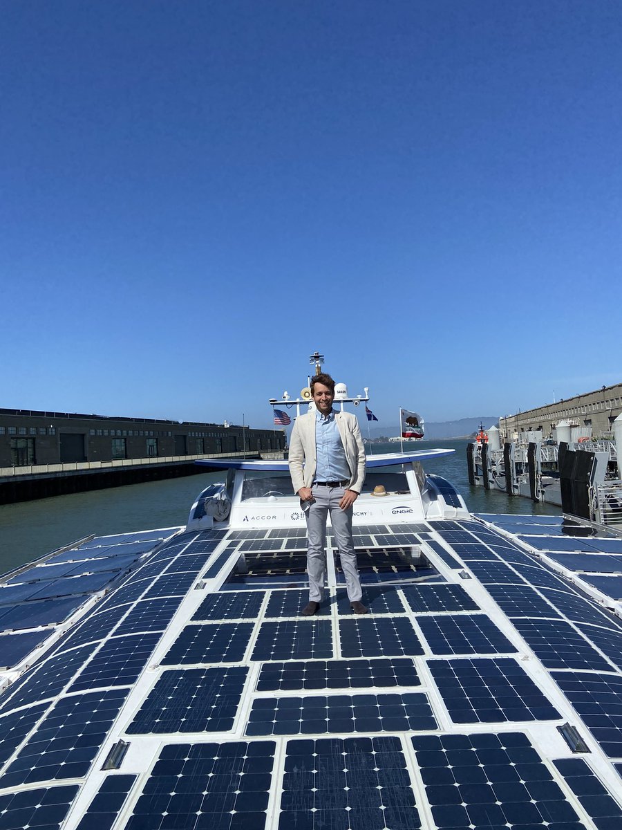 AlexandreImmas's tweet photo. A glance at the future of shipping thanks to @energy_observer. Zero carbon emission is within reach! https://t.co/05Zner2tgU