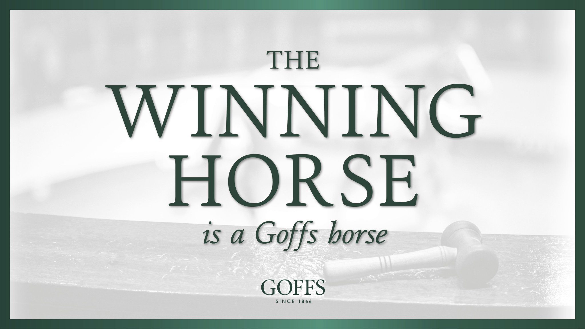 Goffs on Twitter "🌟Land Rover Winner🌟 AN TAILLIUR records another win