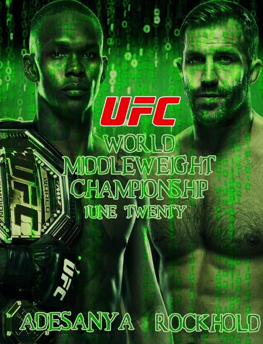 UFC 8: "INTO THE MATRIX" Fight Card

tinyurl.com/8837vmb5