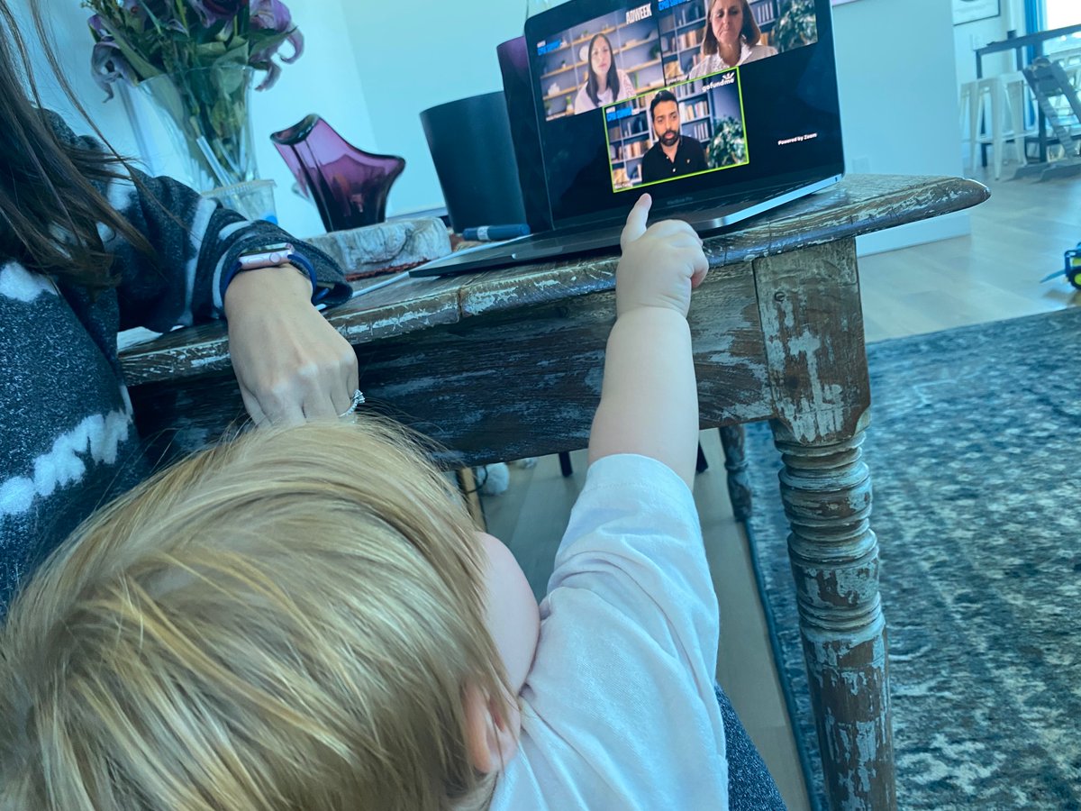 My baby Logan really wants to get into marketing early on. Also he loves <a href="/musa/">Musa</a> <a href="/heidepalermo/">Heide Palermo</a> and <a href="/LynneBiggar/">Lynne Biggar</a>  <a href="/Adweek/">ADWEEK</a> #adweekcmosummit