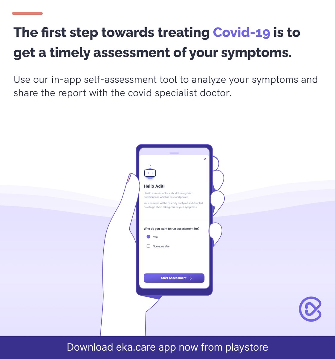 RonnieScrewvala's tweet image. This made my day! #madeinindia app for 24X7 Free Covid Consultations by @ekacareHQ. Download at eka.im/care #covidwarrior @deepaktuli. May all in need get timely help.