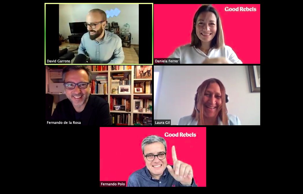 GoodRebels's tweet photo. ¿Qué es cultura digital? ¡Comenzamos!
@Titonet @abladias @DanielaFerrerS @EstrellaDammEs @lidlespana https://t.co/Jq6JuU2CY4