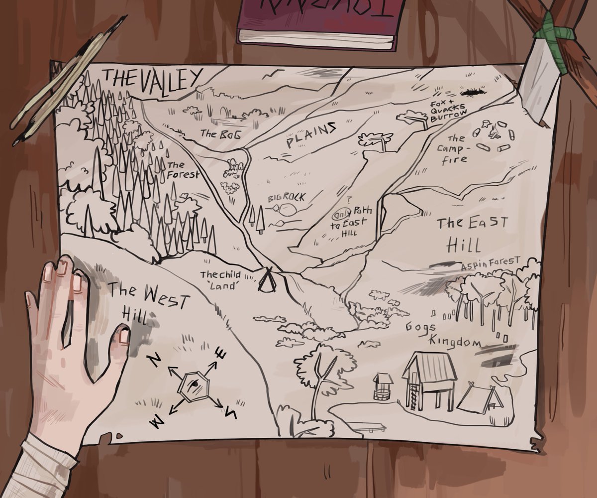 dreams map of the valley 

#fanart #dsmpau #dsmpfanart 