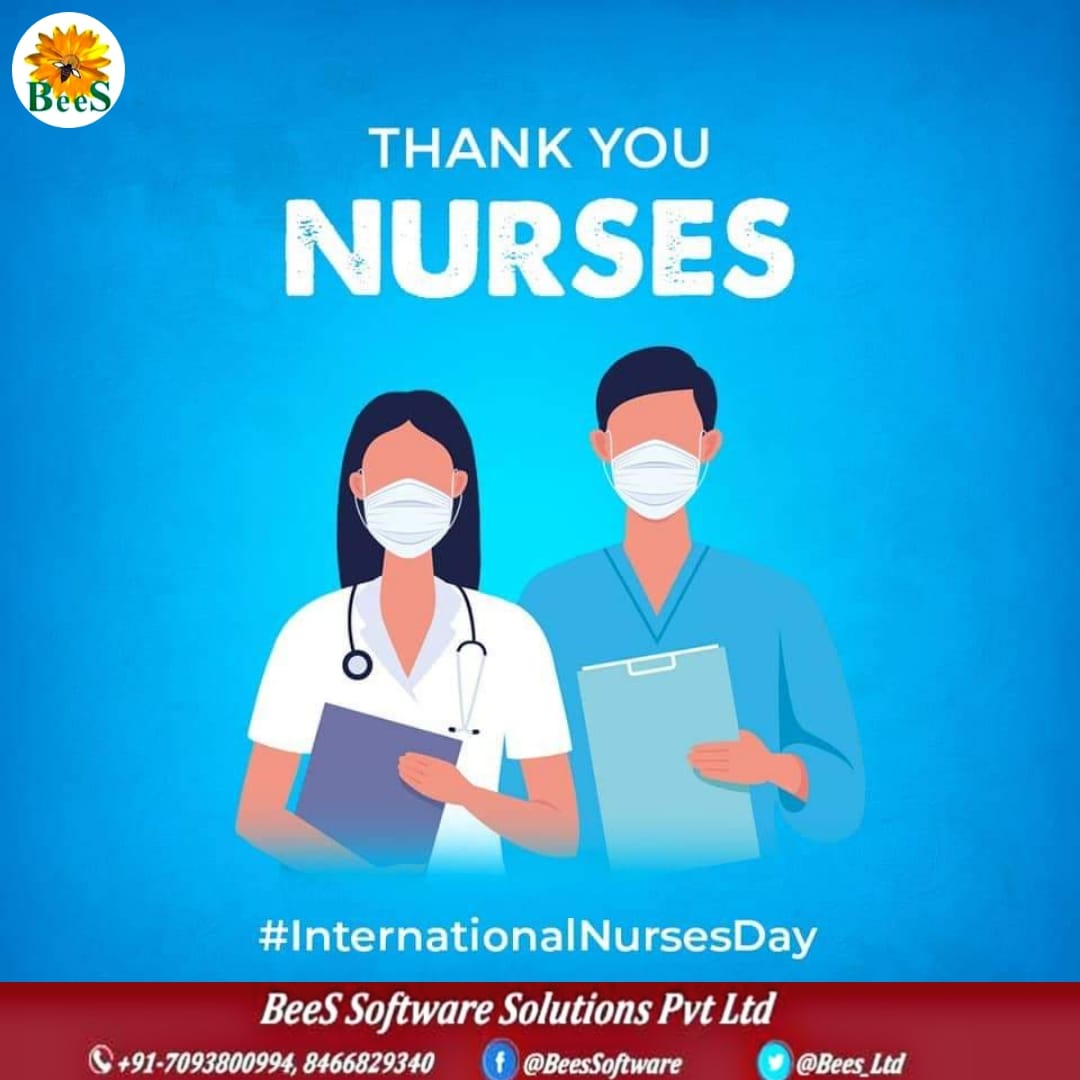 bees_ltd's tweet image. A big Thank you to all the nurses who have dedicated their life in the service of mankind.
#BeeS_Software wishes the best for all the Nurses on International Nurses Day today.

#BeeS #EducationalERP #BeeS_SoftwareSolutions #InternationalNursesDay2021 #InternationalNursesDay