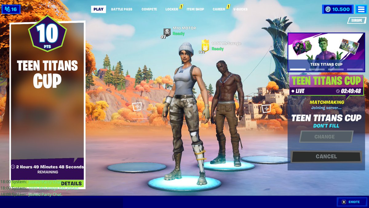 MotorFN's tweet photo. Ready to secure the skin with @MrSavage ! https://t.co/dzqNFhoJbT