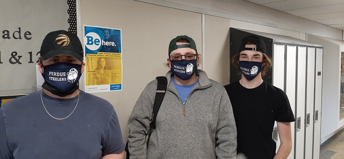 Thanx to Rachel Bruce and the SCC for the awesome masks!! They look great!  #chunkymonkeydecals #SteelersDNA