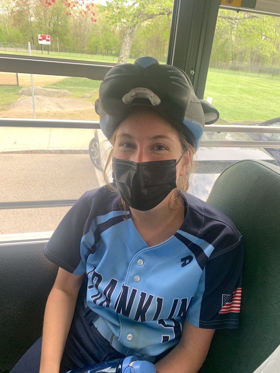 Panther Of The Game vs Milford is Aislinn!! Outstanding job pitching and great bat going 3 for 3 at the plate!! #awooga