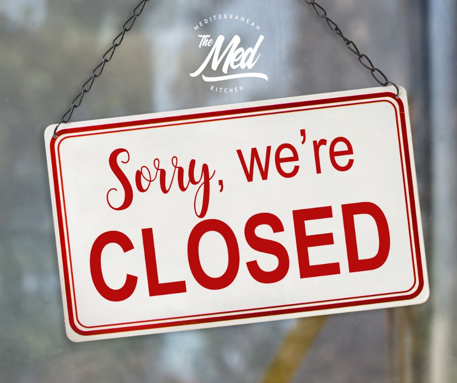themedglos's tweet photo. We are closed for lunch tomorrow (Thursday, 13th May) for Eid celebrations and will re-open for evening service at 5.30pm. It is worth noting that it is also weather-dependent, so please check before making your way down. Thank you and apologies for any inconvenience. #themedglos https://t.co/zMX3kTuEof