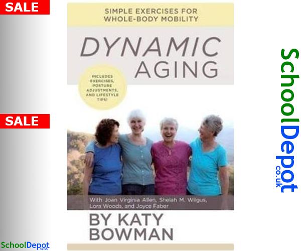 SchoolDepotCoUk's tweet image. #student schooldepot.co.uk/B/9781943370115 Bowman, Katy Dynamic Aging 9781943370115 #DynamicAging #Dynamic_Aging #student #reviewDynamic aging is an exercise guide to restoring movement. It is geared towards a 50+ audience and anyone looking to improve basic whole-body mo
