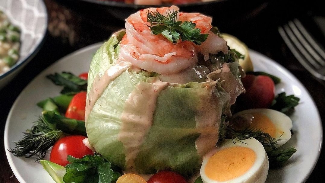 Try our new Prawn Louie Salad tonight. #Toptable2U
📷: <a href="/yvreats/">YVReats</a>