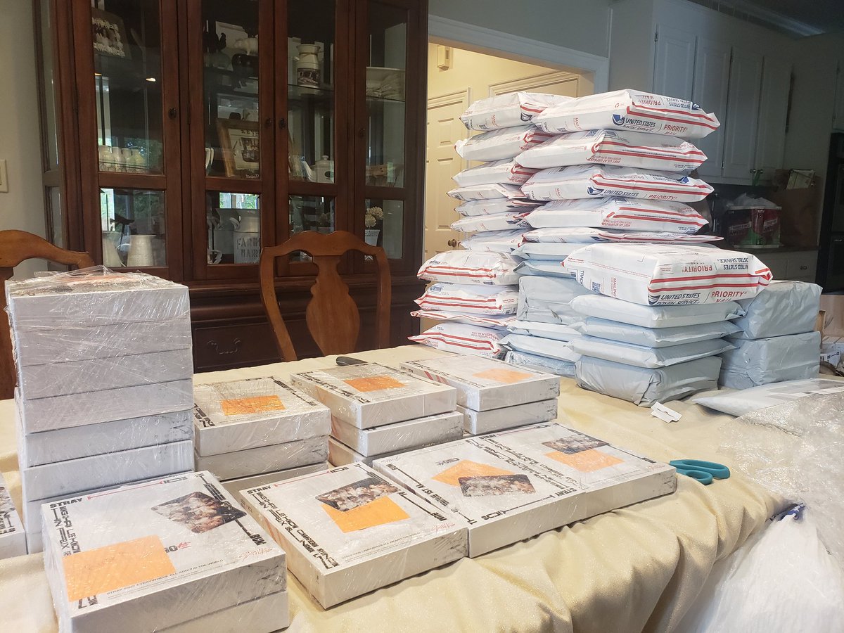 StayGOs's tweet photo. MWAVE and remnants of other orders! Check your email/junk folder if you haven't yet. Everything paid for so far has been packaged and is ready to ship. https://t.co/LfTLavn6NY