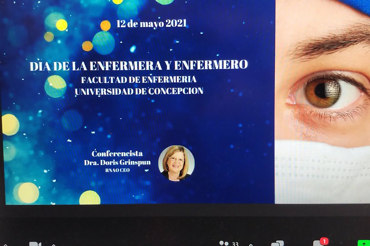 DorisGrinspun's tweet photo. Feliz de estar con mis colegas de #Chile en forma virtual. 

#DiadelaEnfermeria #COVID19 #COVID19Vaccination @AmaliaSilvaG @ebe_red @EmbCanChile @cgchiletoronto @JustinTrudeau @cafreeland @fordnation @celliottability @AmaliaSilvaG @ICNurses @EmbCanChile https://t.co/1i4XloAjU3