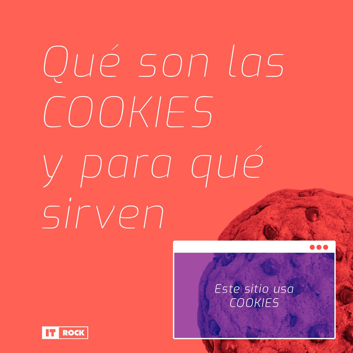 ITRockDigital's tweet photo. ¿Cada vez que te piden aceptar las cookies te da un poco de hambre? 🍪
En IT Rock te contamos qué son y para qué sirven estas benditas cookies 😉
#itr #itrock #itrockdigital #sitioweb #desarrolloweb #tecnologia #código #codigo #code #comunidaddeprogramadores #worldofprogrammers https://t.co/kqrVdwKme7