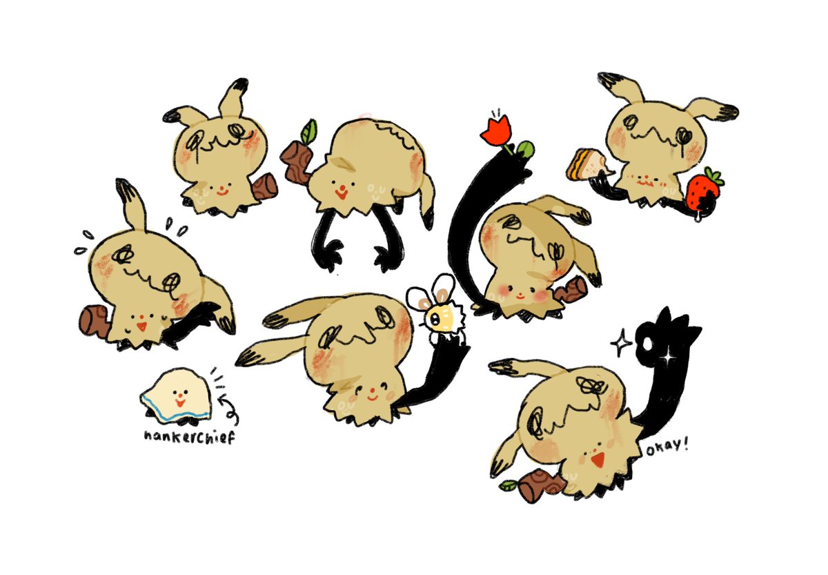 cottonsprout's tweet image. mimikyu
