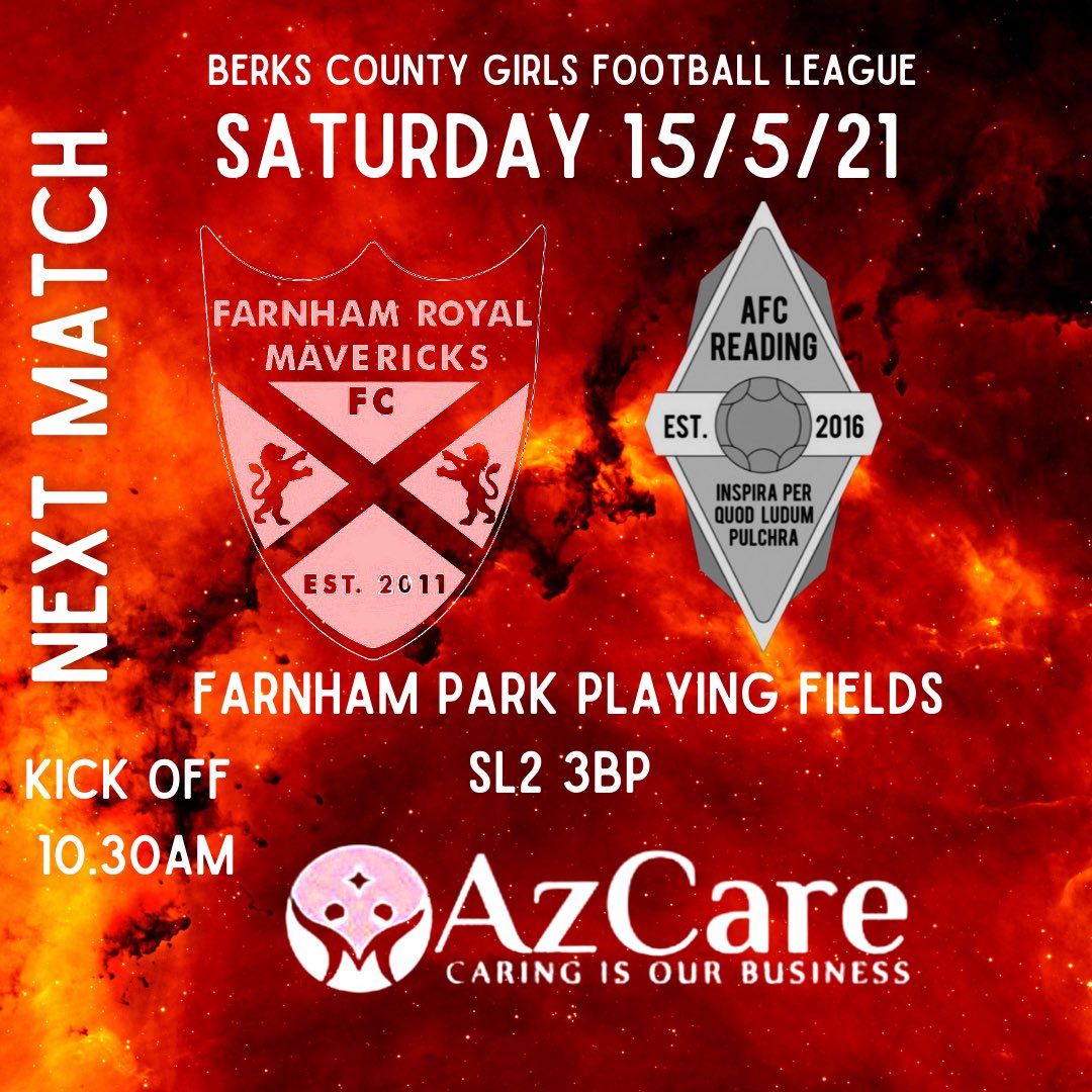 FRMavericksFC's tweet photo. SUPER SATURDAY | ⚽️

This wkend our Girls team host @AFCReading Orlando Belles in the @BCGFLOfficial looking to continue run of good performances
Elsewhere, our Men’s team travel to @ymca_fc Rapids in @ThamesValleyPL game looking to build on recent results

#mavericksfc #believe https://t.co/BzxZ7VBhMP