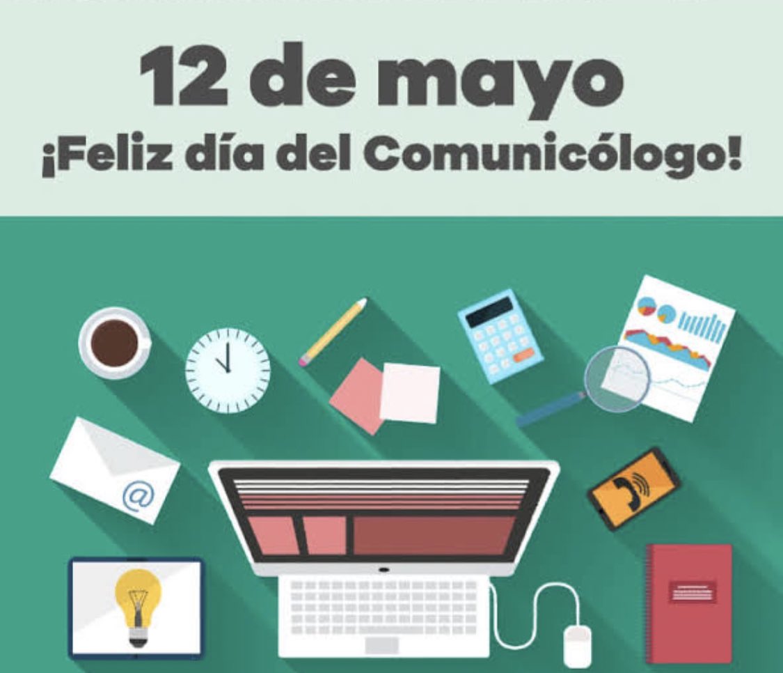 Aplauso de pie a todos nuestros queridos colegas comunicólogos.

¡Muchas felicidades en nuestro día!

#DíaDelComunicólogo