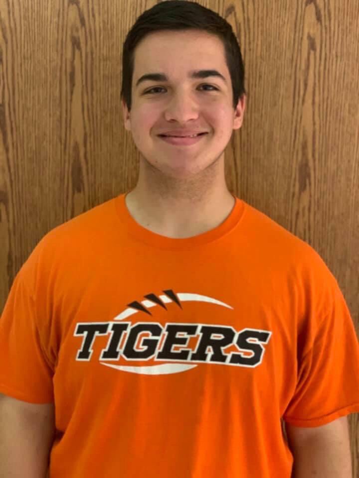 Congratulations to Micah Metz. He was named April’s Student of the Month! He is a member the Track and Field team where he throws the shot &amp; discus.
Good job Micah!