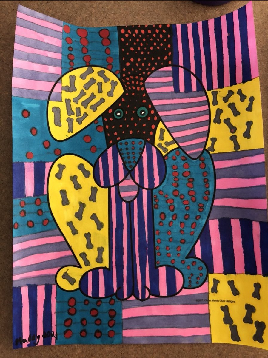 GayleNeil1's tweet image. Learning at-home Art! Romero Britto Pop-Art! Way to go Maddy! @GreelyRRunner #fmpsdlearningathome #fmpsdart