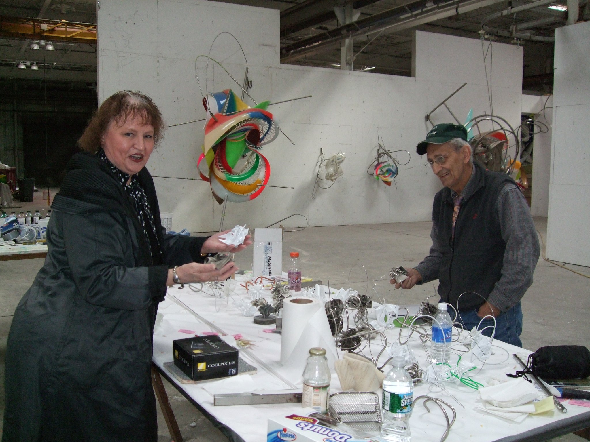 Happy 85th Birthday to Frank Stella! Great memories from Frank Stella\s studio visit in 2009. 