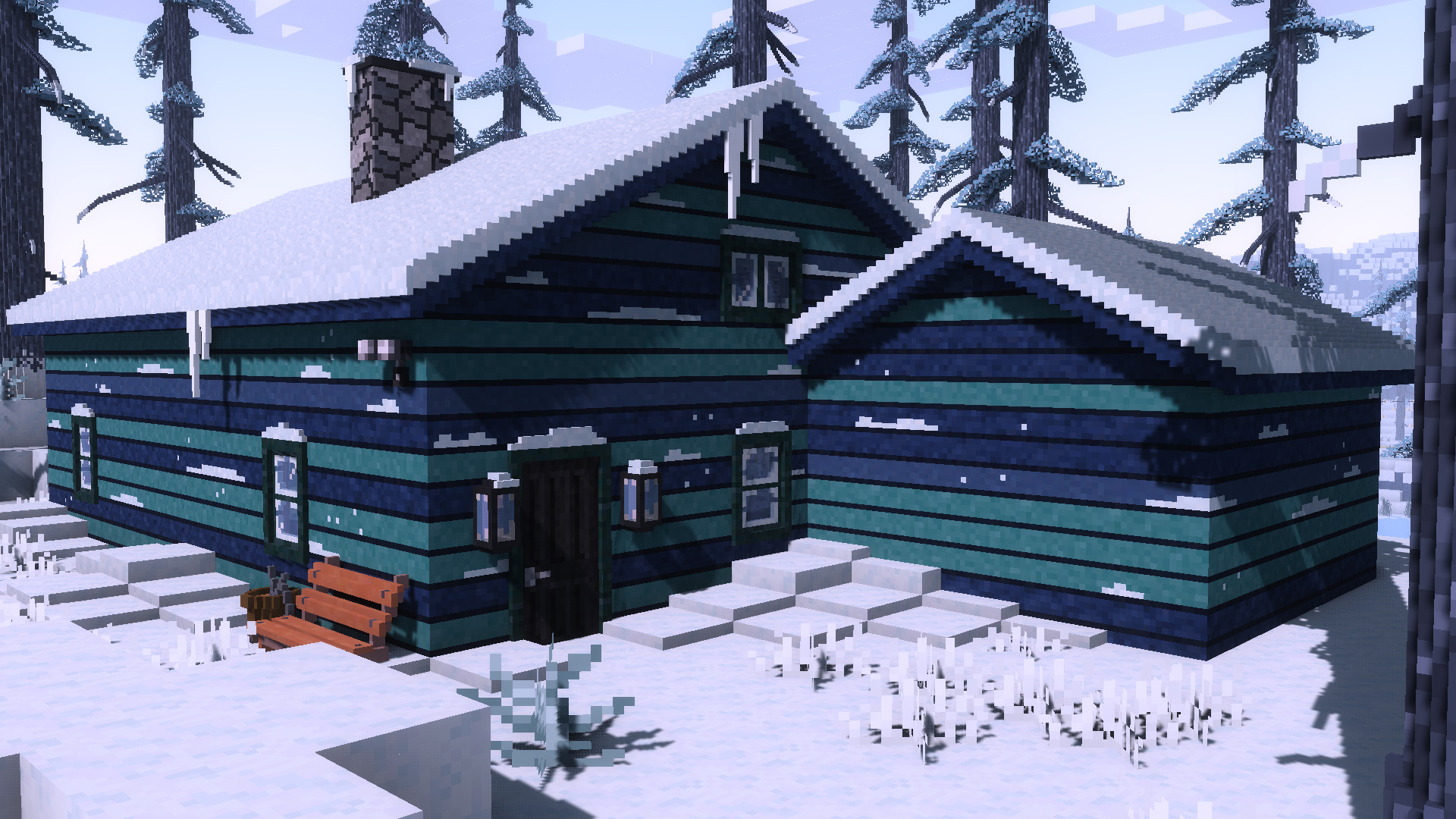 A Winter House Minecraft Map