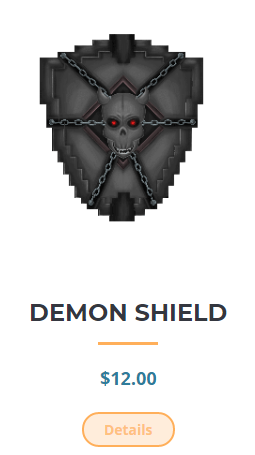 Für 75 rt`s bekomme ich das Demon Shield von @DorftrotteLeon