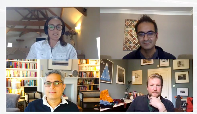 nushkino's tweet photo. Tonight I am learning from @VishalGulati_, @chris_wigley @GenomicsEngland and @AlexandraEavis who are discussing the impact of technologies decoding biology on the healthcare and innovation landscape. Thanks to @RodBanner for the invitation #diffmakers #AI #Genomics #healthcare https://t.co/O7z5TYmPdO