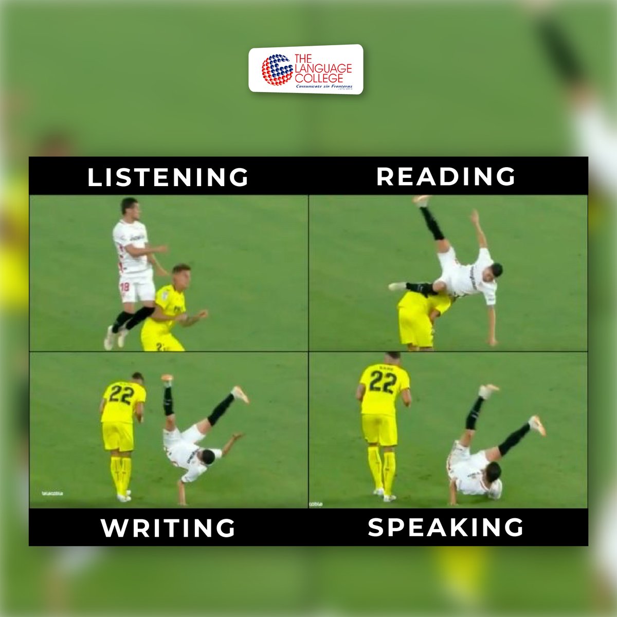 colegioidiomas's tweet photo. ¡No cometas más faltas en el #inglés! 🚫
Para desenvolverte en el #idioma, inscríbete en nuestro #CubConversacional de #TheLanguageCollege; participando de este programa, lograrás🇺🇲:
✅ Evitar el miedo a hablar en #inglés.
✅ Buen manejo del idioma.
✅ Conocer nuevas palabras. https://t.co/zafaytBjGy