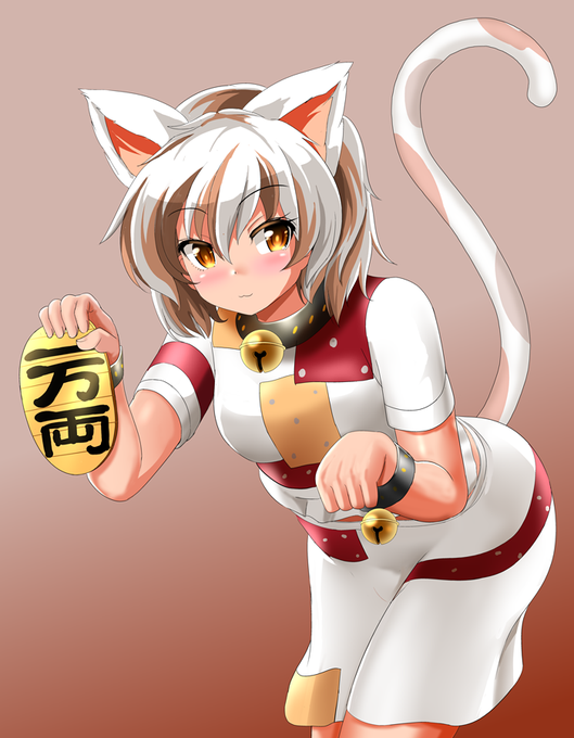 新作買ったので一通り描いてみようのコーナー
まずは豪徳寺ミケ 