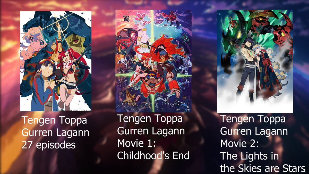 Gurren Lagann The Movie: Childhood's End streaming