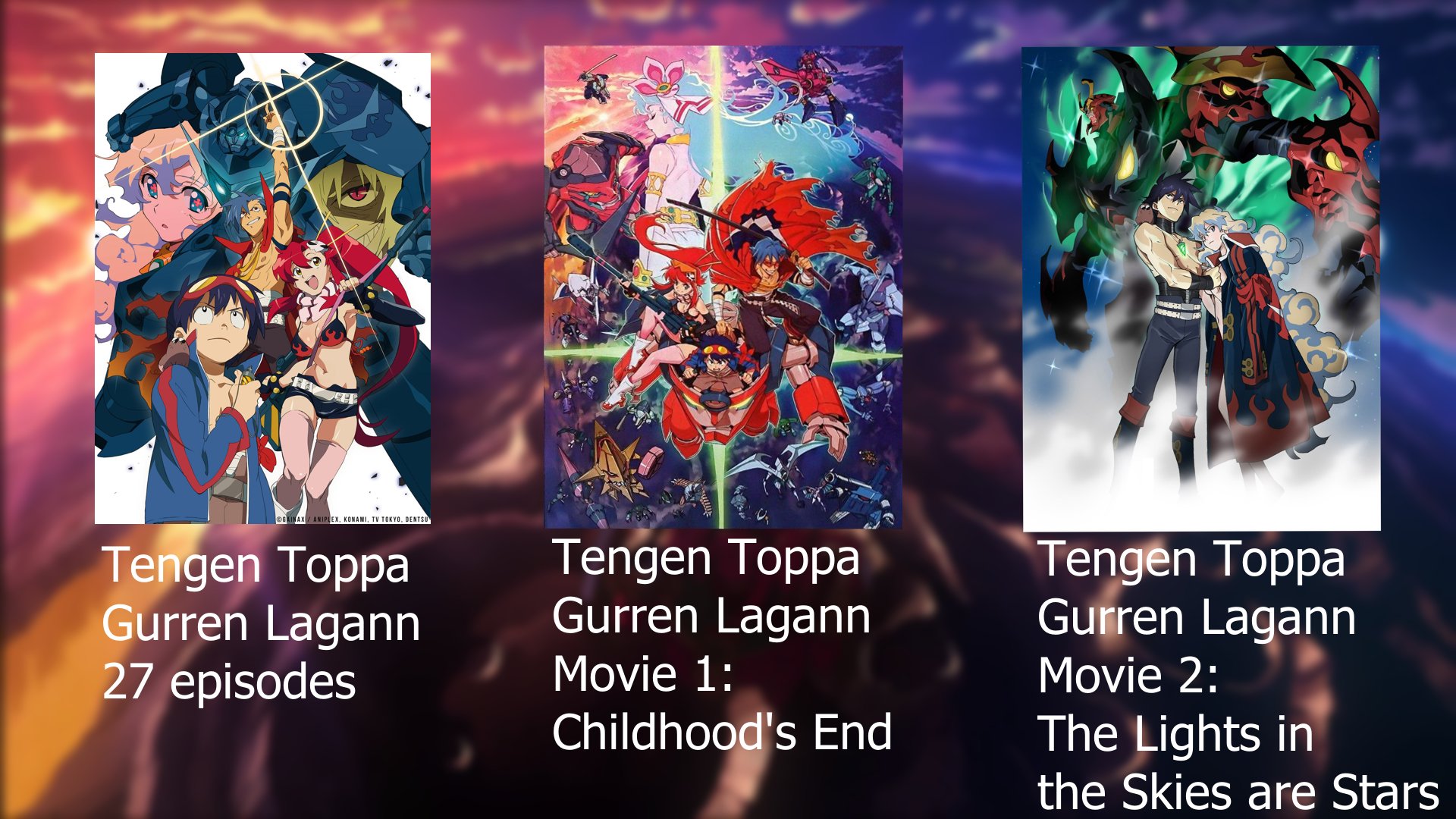 Where to Watch & Read Gurren Lagann