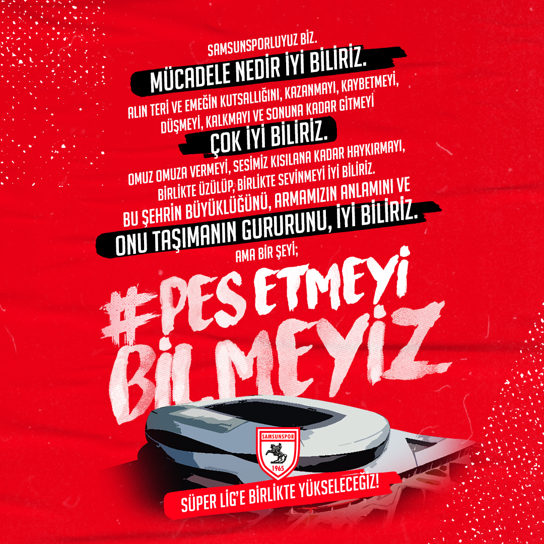 𝐁𝐢𝐳 𝐒𝐚𝐦𝐬𝐮𝐧𝐬𝐩𝐨𝐫𝐮𝐳 #𝐩𝐞𝐬𝐞𝐭𝐦𝐞𝐲𝐢𝐛𝐢𝐥𝐦𝐞𝐲𝐢𝐳 🔴⚪ ✊