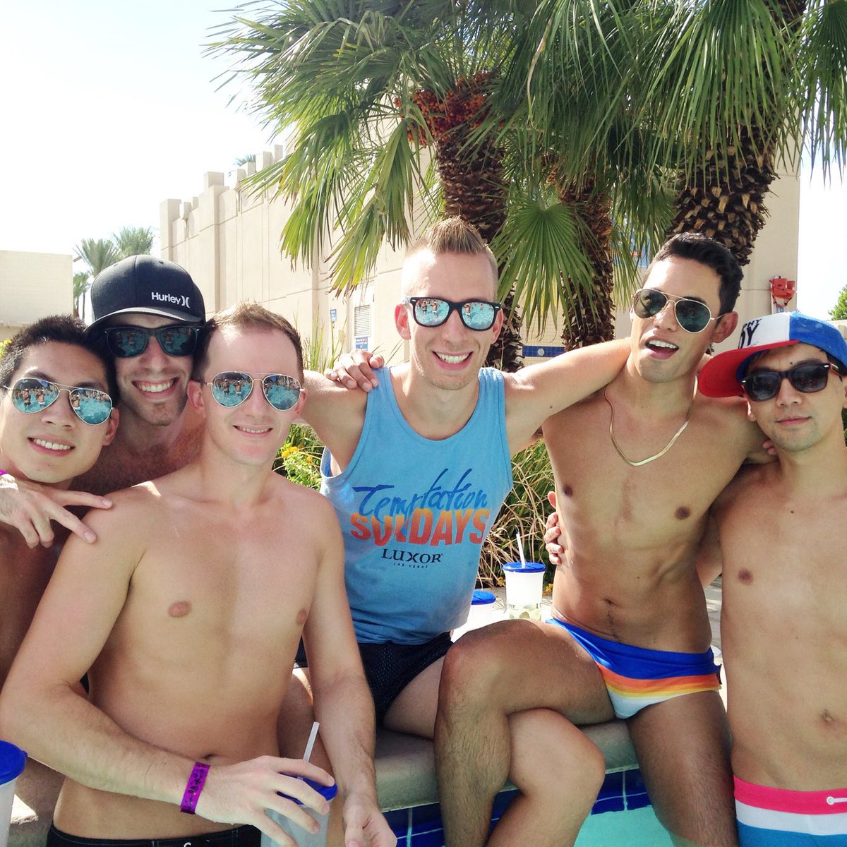 PoolPartyVegas's tweet photo. WELCOME BACK! Temptation Sundays hosted by J.Son of @NakedBoyNews RETURNS on May 23 at Luxor. https://t.co/uakIHOb8zQ https://t.co/P4ZXCU6Maj