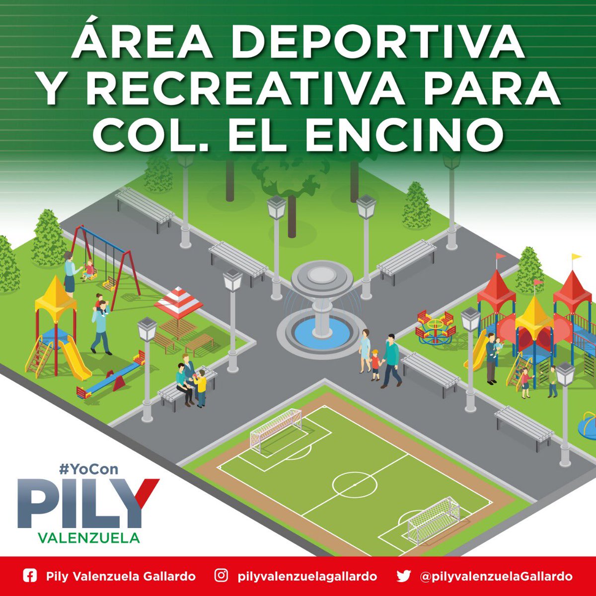 pilyvalenzuelaG's tweet photo. Con tu apoyo vamos a realizar el área deportiva y recreativa que tanto necesitan las familias de la Col. el Encino.
#SiVamosJuntosGanamosTodos 
#YoConPily
#VotaPRI https://t.co/CXIyAbS1pq