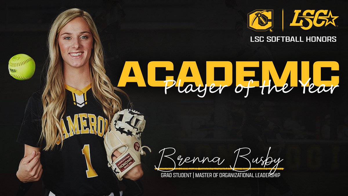 🥎 | Brenna Busby named the LSC Academic Player of the Year!!

🔗 - bit.ly/3eHethX

#LSCsb | #BackTheAxe⛏