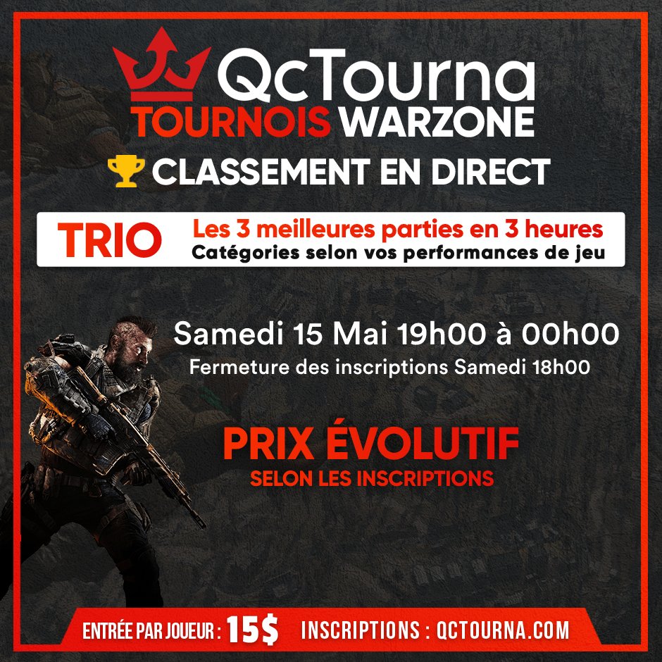 QcTourna's tweet photo. Voici nos prochains tournois ! https://t.co/jUm8WQQvdh