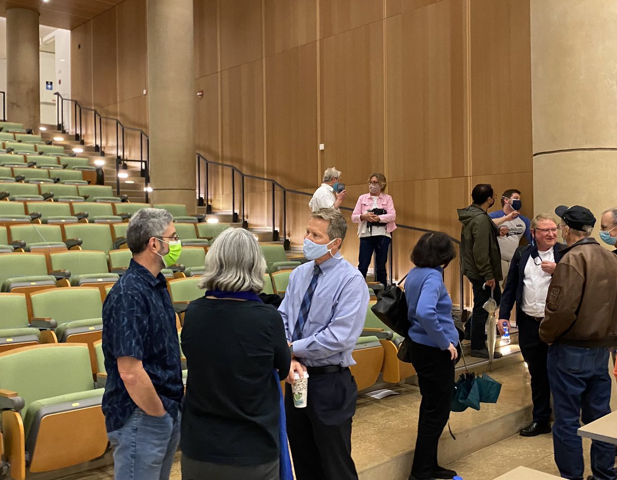 KevinGuskiewicz's tweet photo. Great to step out from behind the Zoom screen for a moment to celebrate the 3 @UNC_Biology faculty who were elected to @theNASciences. Congrats Kerry Bloom, Joe Kiebler and Ted Salmon! https://t.co/YM2bSANbBi