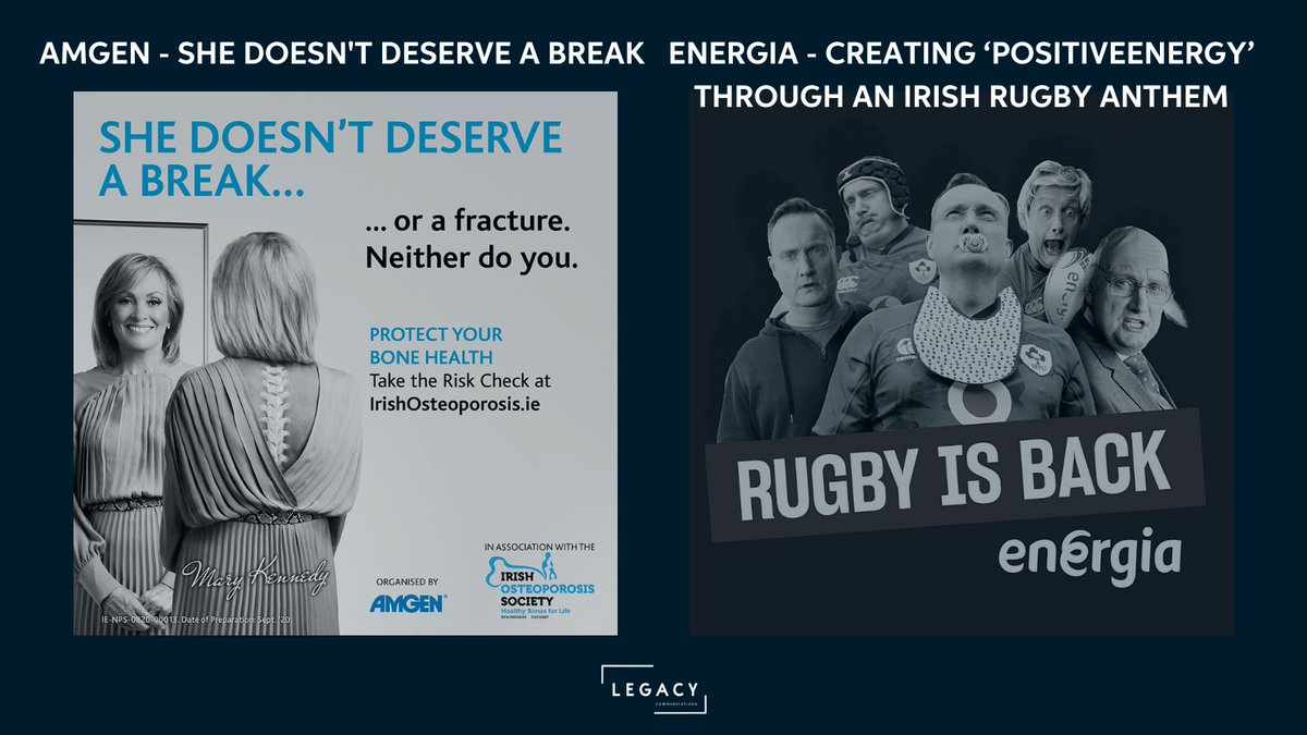 Legacy_Comms's tweet photo. WE DID IT 🎉 

We are chuffed to be shortlisted for four campaigns in the PRCA awards, not to mention how buzzing we are for our clients 🤩Amgen Ireland, @EnergiaEnergy &amp; @LyresSpiritCo 

We can’t wait to get the (virtual!) glad rags on in June 🏅 https://t.co/r9tmsM9H9W