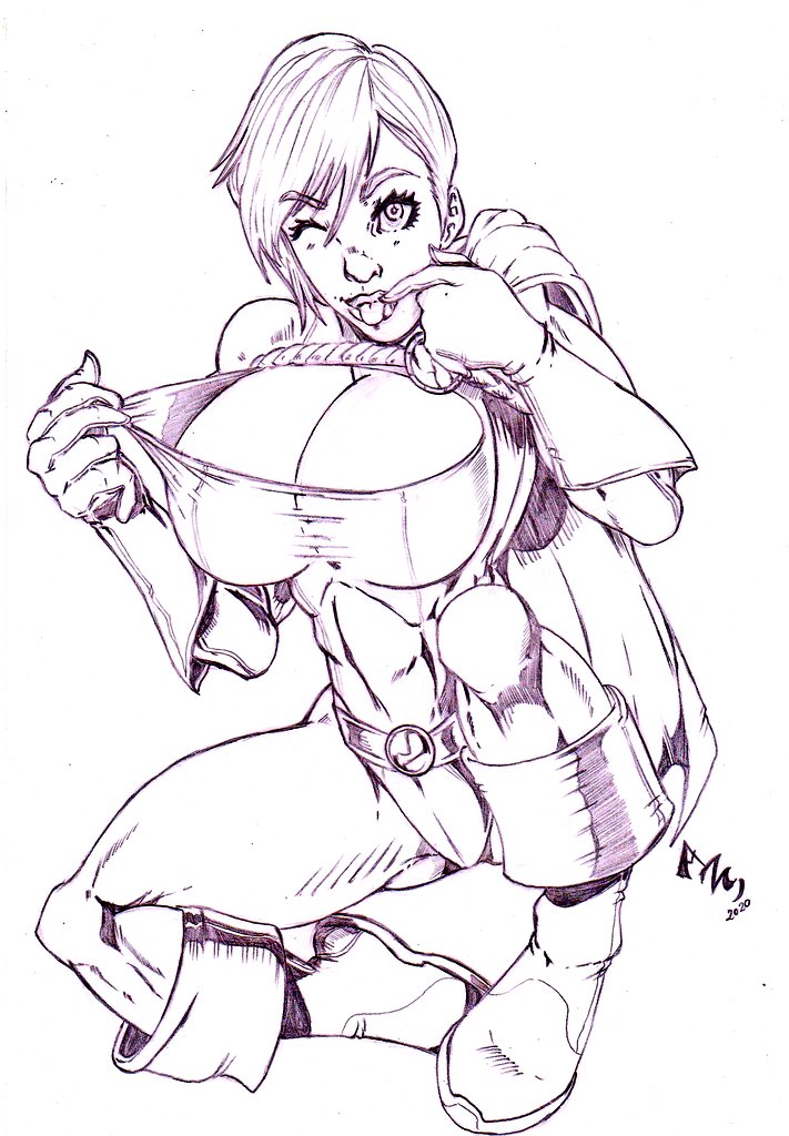 Power Girl (commission)
#PowerGirl #powergirldc
#dccomics #commissionsopen #Commission #comic #pinup #superhero
