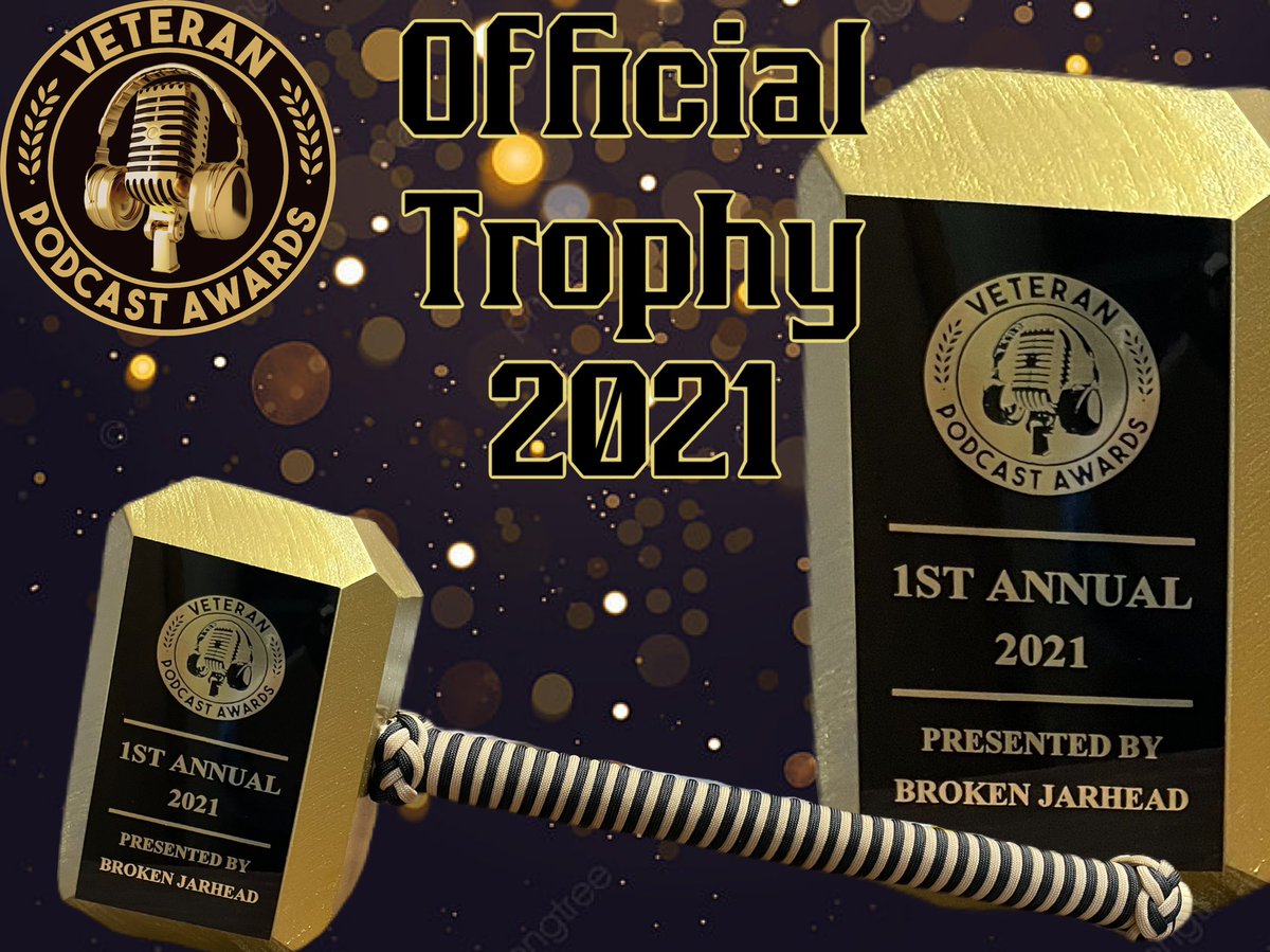 National Military Podcast Day (@vetpodawards) on Twitter photo Here it is - The Golden War Hammer of the VPAs! 
Yours will have your category and podcast name. 
#militarypodcast #militarypodcaster #milspousepodcast #veteranpodcastawards #nationalmilitarypodcastday #podcast <a href="/shure/">Shure</a> Here it is - The Golden War Hammer of the VPAs! 
Yours will have your category and podcast name. 
#militarypodcast #militarypodcaster #milspousepodcast #veteranpodcastawards #nationalmilitarypodcastday #podcast <a href="/shure/">Shure</a>