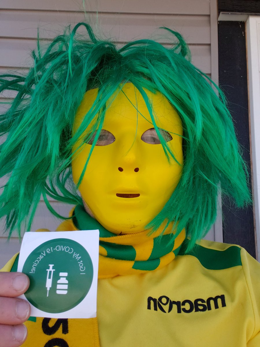 SelectsSk's tweet photo. Even Superfans need to be vaccinated!! Looking forward to seeing the @CPLsoccer @CEBLeague @CFL @TheWHL @SASK_Rattlers @BladesHockey @sskroughriders in stadiums once more !!! #stickittocovid #PfizerVaccine #yxe #togethersoon #saskatooning https://t.co/tecv2nZXme