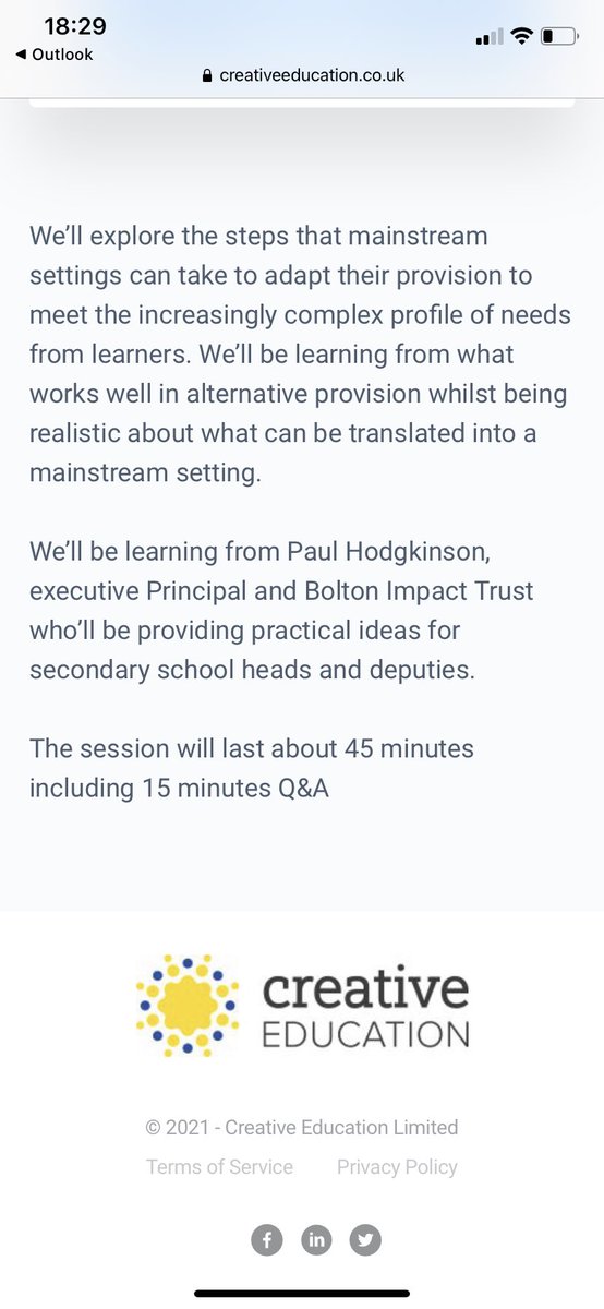 Really excited to have been asked by @PookyH to talk about some of our strategies at this webinar on June 15th creativeeducation.co.uk/courses/second… #collaboration #thisisap #supportingschools