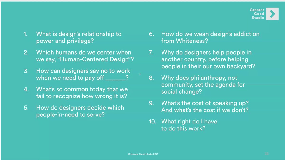 mingyaaa's tweet photo. Day 3 of #5GTransatlanticLab with @georgeaye (@greatergood_ )💫 Amazing discussion about Good Centric Design and Social Impact.
📌 Here some questions you can ask yourself and a link to an amazing social change design companies database. https://t.co/pNFRnamKbb