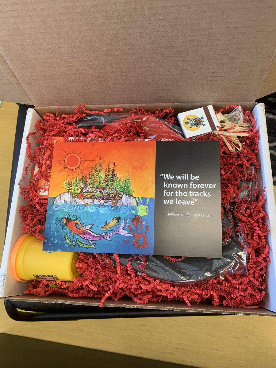 AngelaDingwell's tweet photo. Feeling privileged to be part of the @Suncor Youth Experience Team w/ students fr @EcoleMcTavish @CompMinerTweets & staff @mcdougall_julia @sagecmitchell to talk w/ @Indspire award recipients on Friday! Our students are going to love it! Much appreciation! #experiencebox https://t.co/zFzObqESpZ