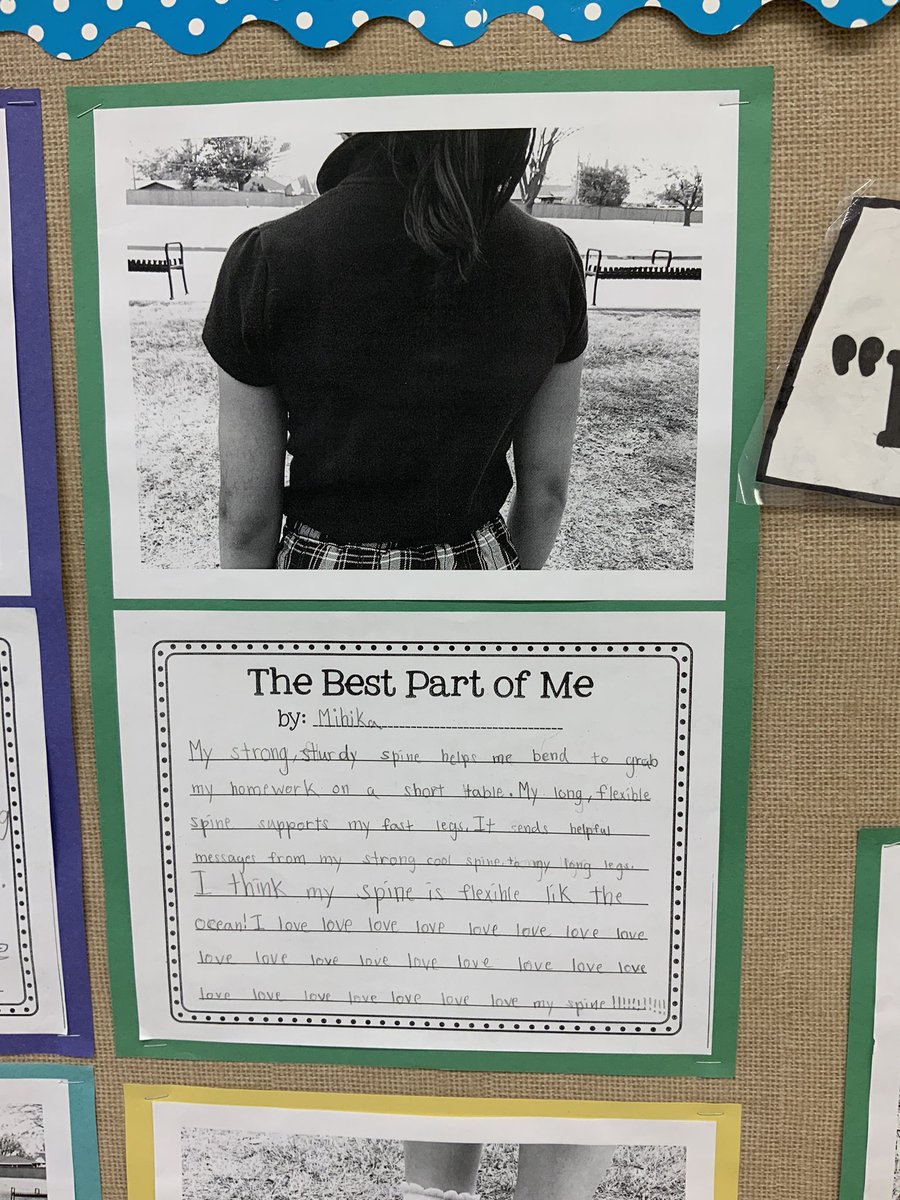 Wes Fryer, Ph.D. 🌎🎙🚀 (@wfryer) on Twitter photo These 1st grade essays & black-and-white pictures on the theme, “The Best Part of Me” in Mrs. Scheer‘s <a href="/casadyschoolokc/">Casady School</a> class are absolutely wonderful! #CasadyCommunity #OklaEd These 1st grade essays & black-and-white pictures on the theme, “The Best Part of Me” in Mrs. Scheer‘s <a href="/casadyschoolokc/">Casady School</a> class are absolutely wonderful! #CasadyCommunity #OklaEd